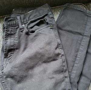 Men's black skinny jeans